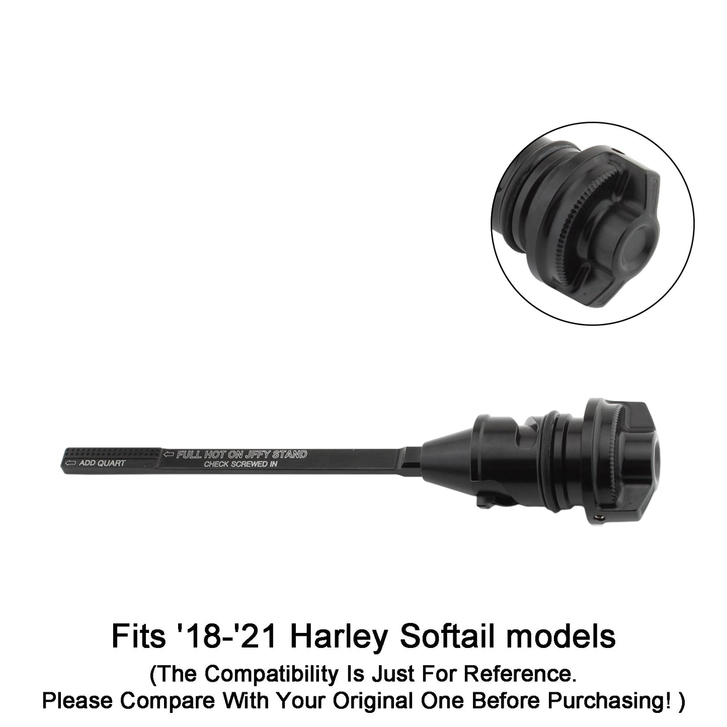 Ölmessstab-Tankdeckelstopfen für Softail Breakout Standard Heritage Classic