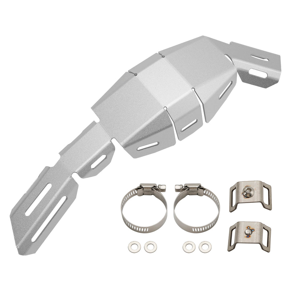 2021-2023 Honda Crf 250 300 Auspuff Seitenbracker Abdeckung Stahl dekorative Abdeckung