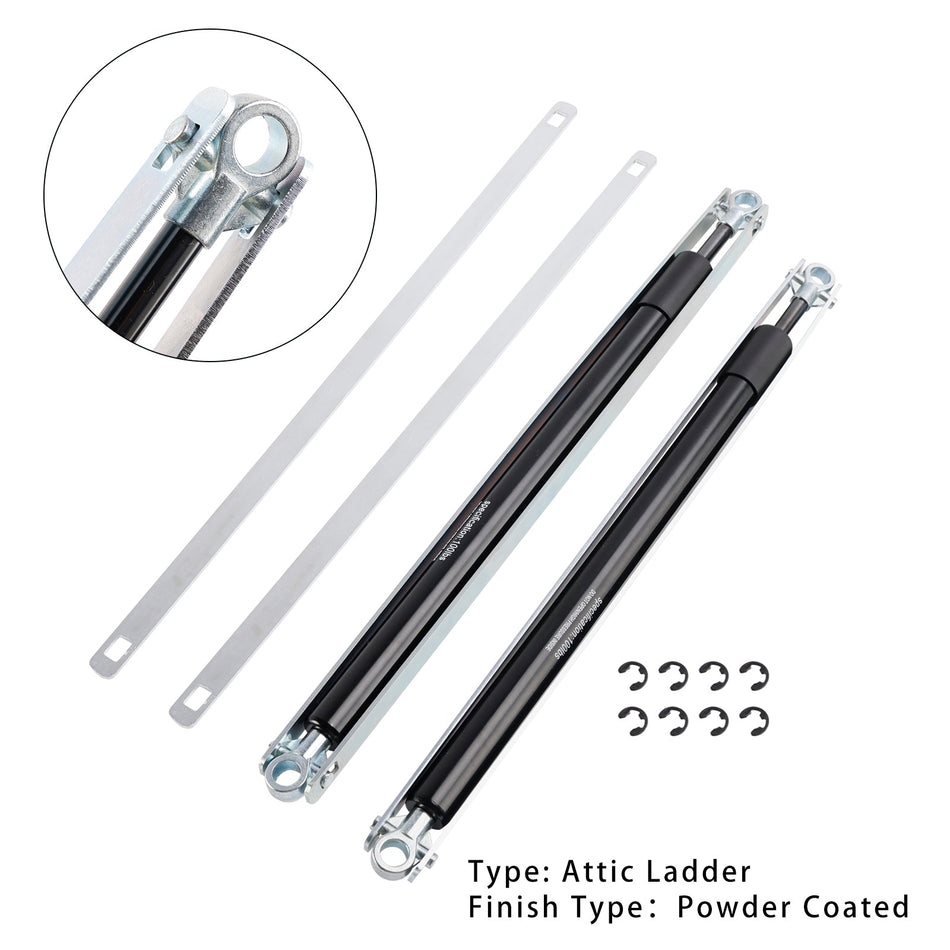 2 STÜCKE 36-80 Standard-Strebensatz für Werner Aluminium-Dachbodenleitern AH2210 AH2210B