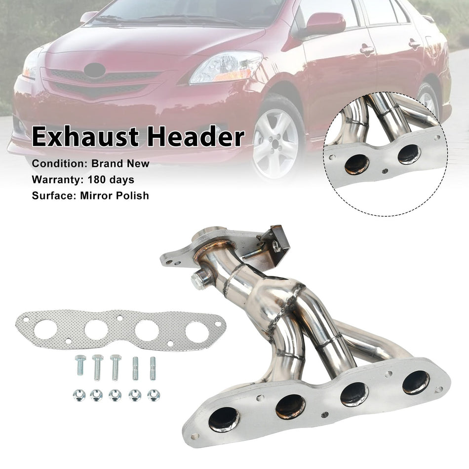 2006-2010 Toyota Yaris 1.5L Edelstahl-Auspuffanlage 4-1 Krümmer