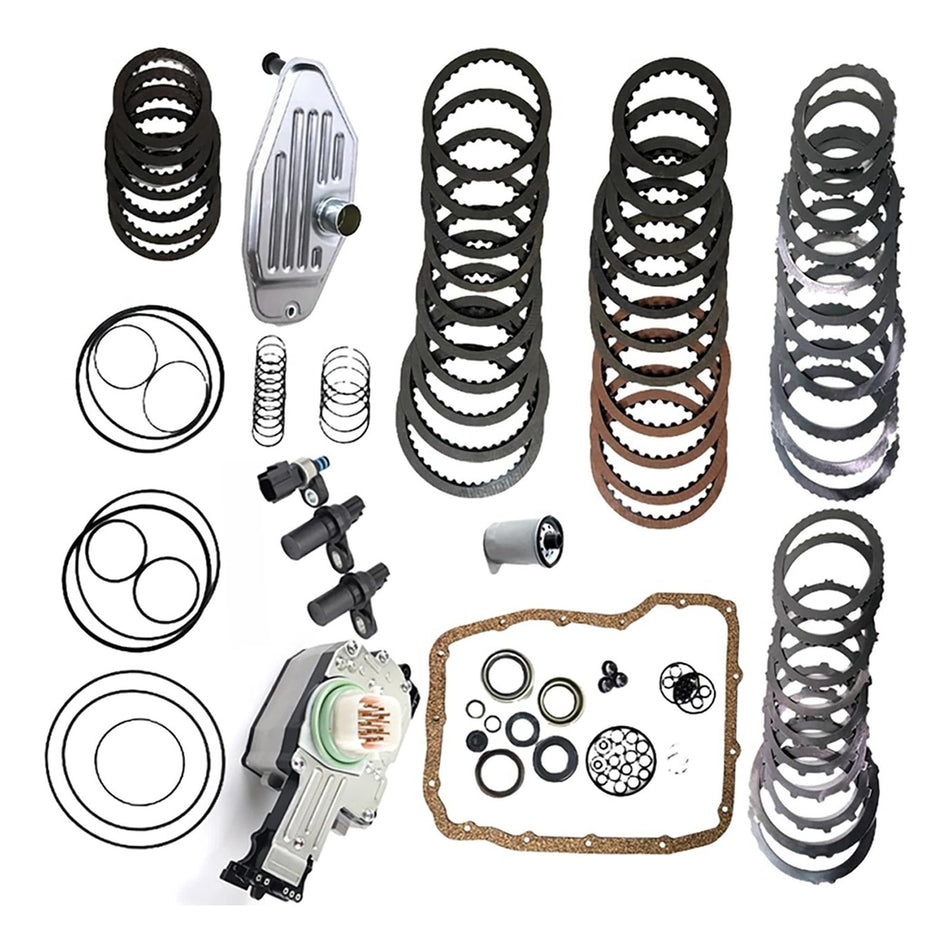 2006–2010 Dodge Dakota 4.7L Getriebe-Reparatursatz &amp; 4WD-Filter Reibscheiben aus Stahl 45RFE 545RFE 65RFE