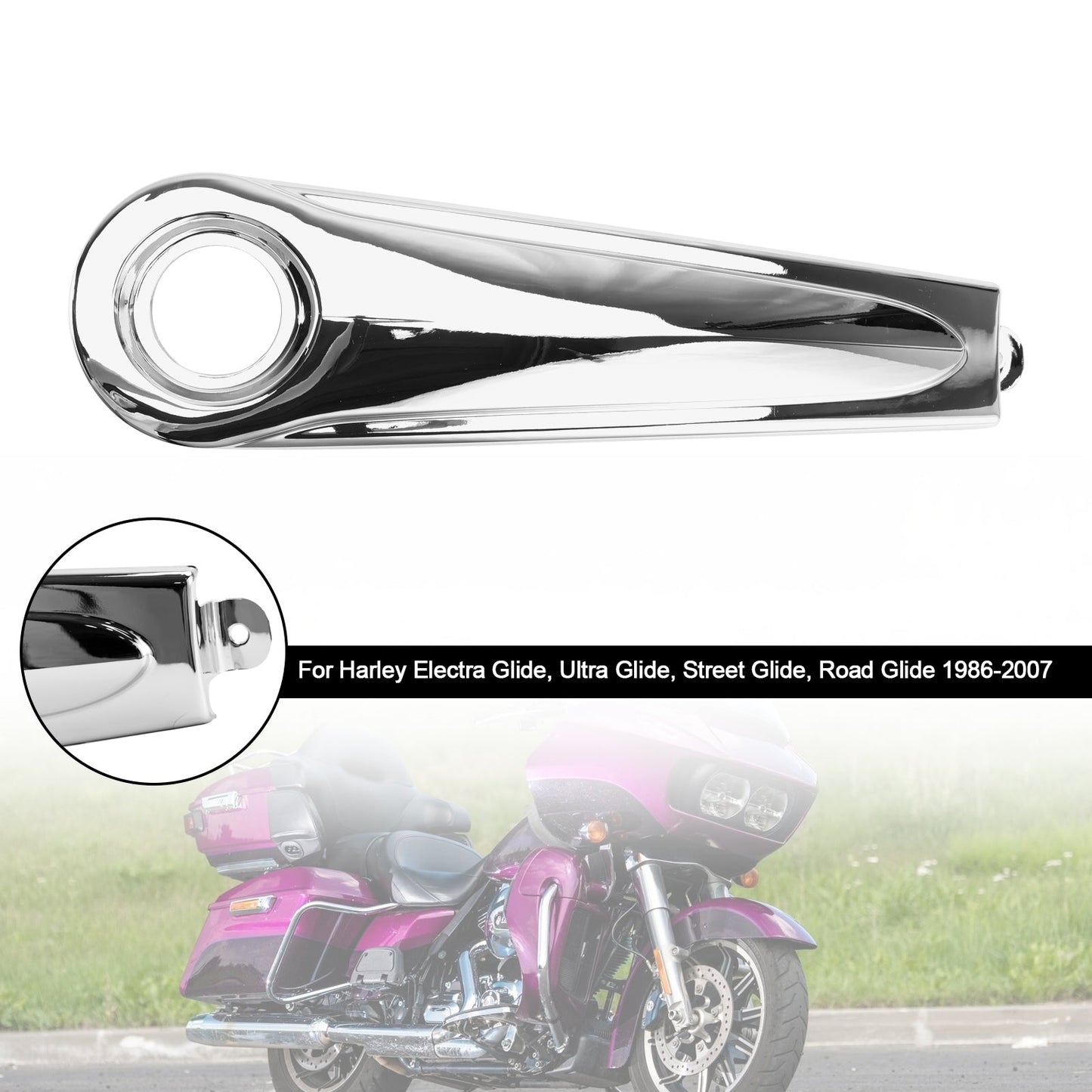 1986-2007 Harley Electra Glide, Ultra Glide, Street Glide, Road Glide Tankdeckel Abdeckung Verkleidung