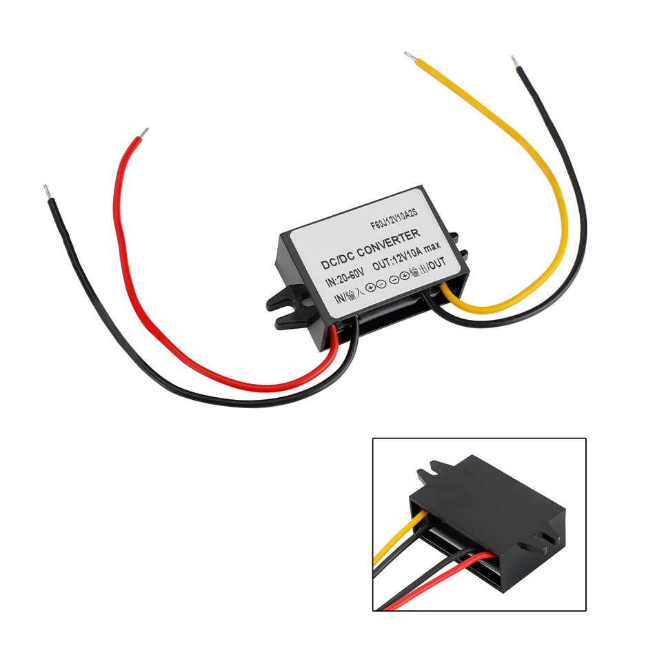 Step Down DC/DC Buck Converter 20-60V auf 12V 10A Regler Leistungsmodul