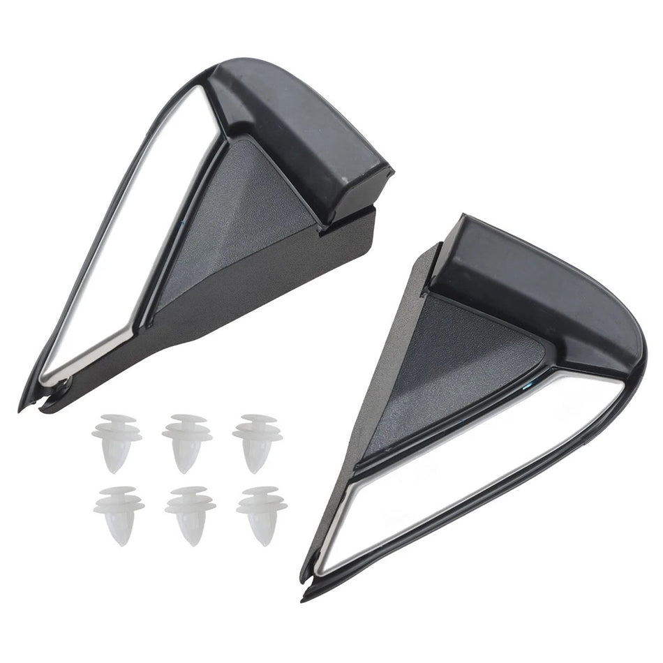 Paar Frontscheibe Kotflügel Ecke Abdeckung Trim Molding für GMC Terrain 2018-2024