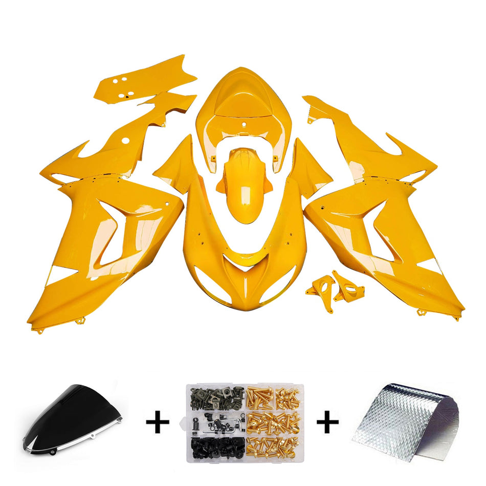 Injection Verkleidung Kit Karosserie Kunststoff ABS fit Für Kawasaki ZX10R 2006-2007