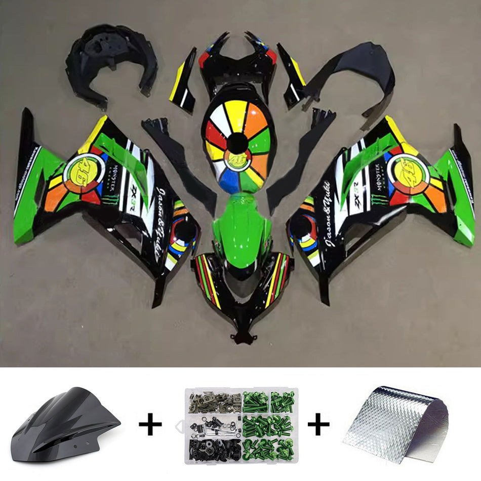 Verkleidungssatz aus ABS-Kunststoff, passend für Kawasaki EX300 Ninja300 (2013-2024)