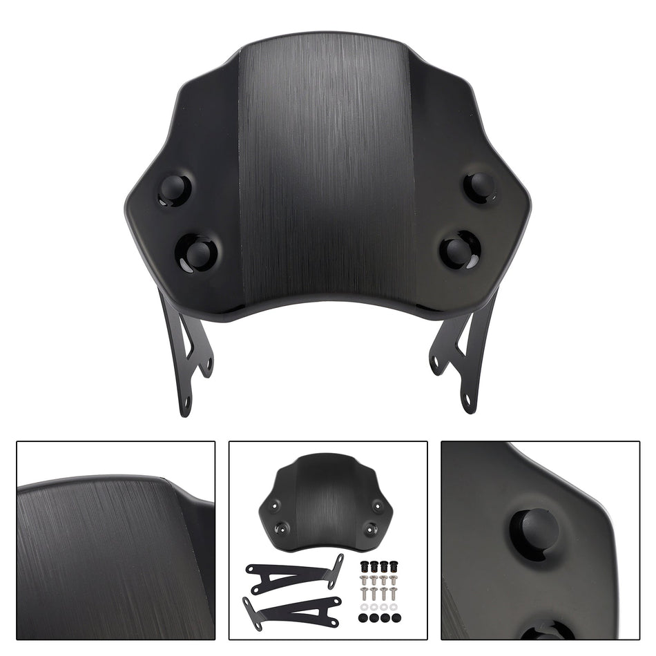 2024-2025 SCRAMBLER 400 X Motorrad Windschutzscheibe Windschutz