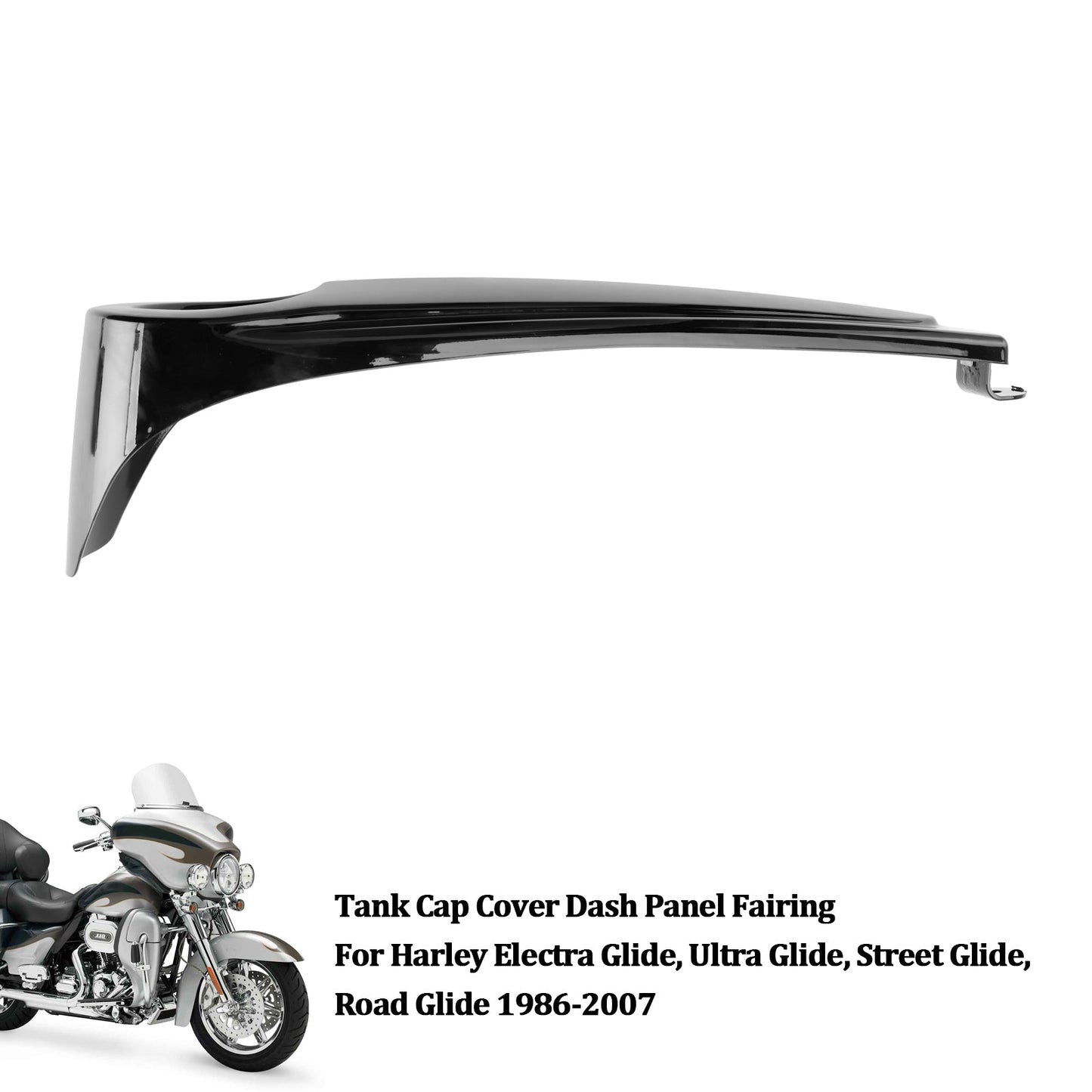 1986-2007 Harley Electra Glide, Ultra Glide, Street Glide, Road Glide Tankdeckel Abdeckung Verkleidung