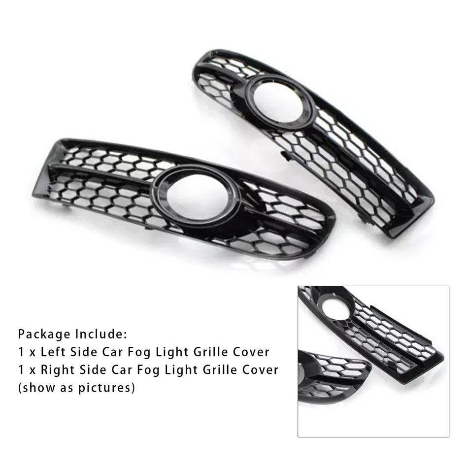 2005–2008 Audi A4 B7 S-Line S4 Frontstoßstange Waben Nebel Kühlergrill Abdeckung