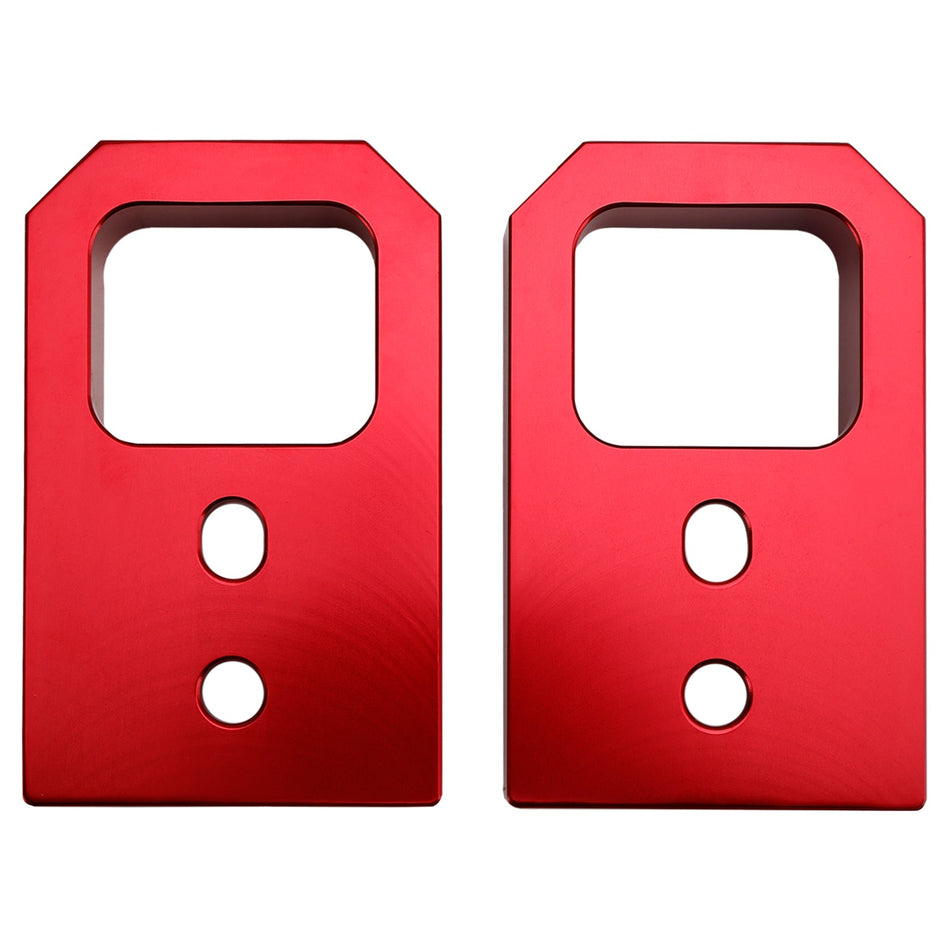 Abschlepphaken vorne für Toyota Tacoma 2024–2026 und 4Runner 2025–2026, rot, links und rechts