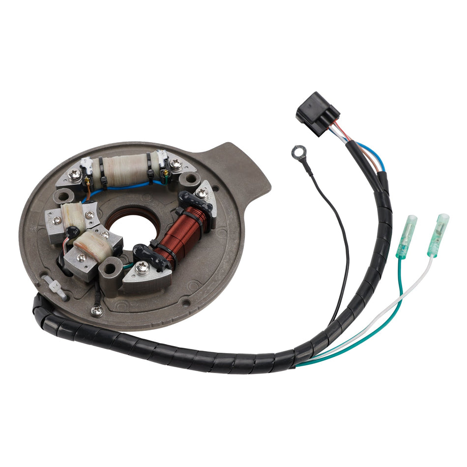 2011–2012 Yamaha 40 PS E40GMHS Generator Lade- und Beleuchtungsspule Basisbaugruppe 6F5-85560-B0