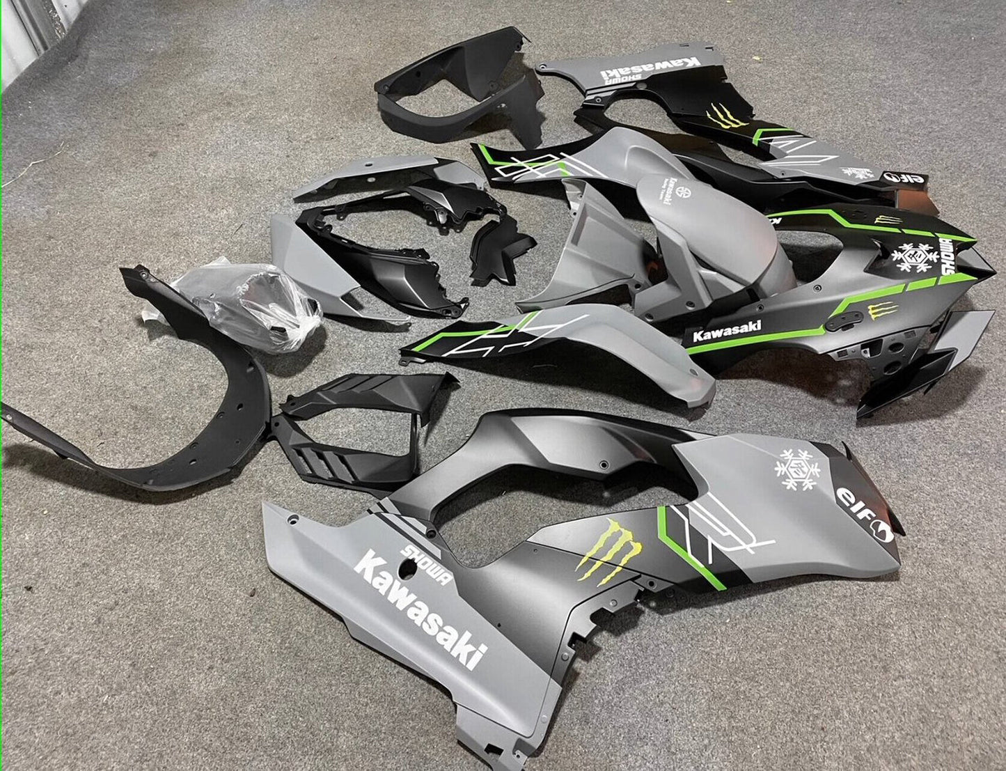 2021-2024 Kawasaki ZX-10R ZX-10RR Einspritzverkleidungssatz Karosserie Kunststoff ABS