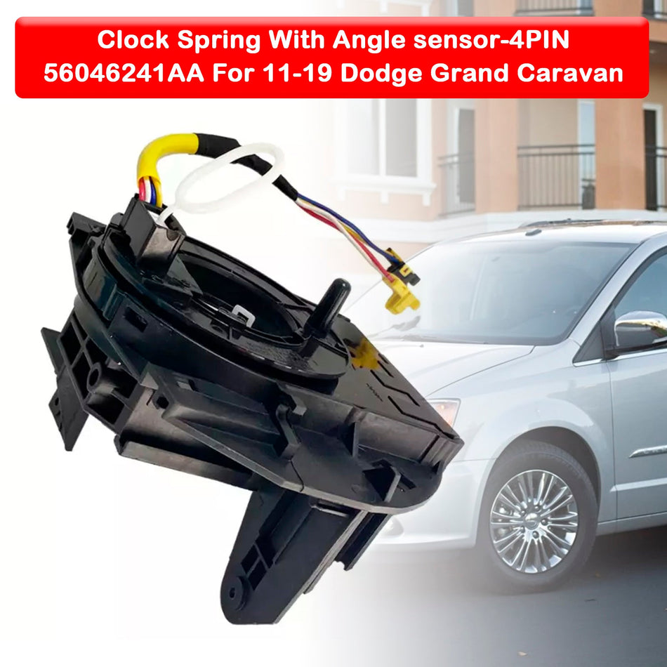 Wickelfeder mit Angel Sensor-4PINS 56046241AA für Dodge Grand Caravan Voyager RT