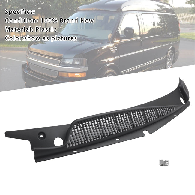 1996-2020 Chevy Express 1500 Van Linke Fahrerseite Scheibenwischer Motorhaube Entlüftung 25826329