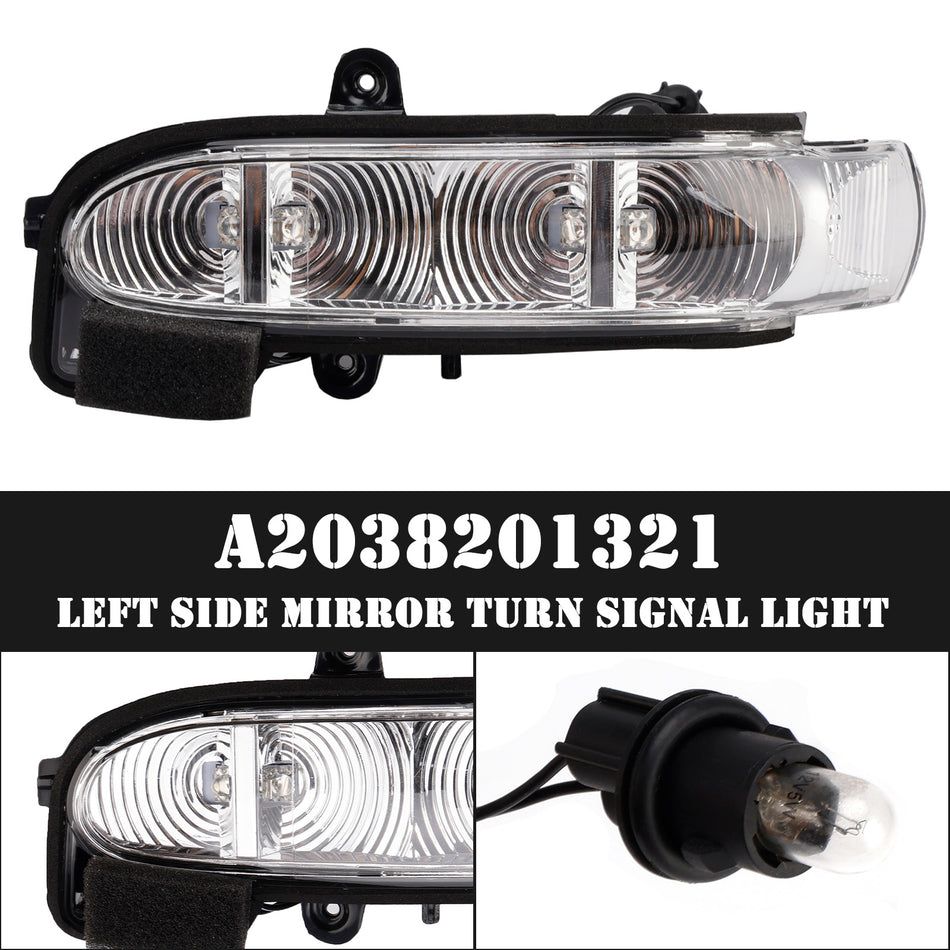 Blinker im linken Außenspiegel für Mercedes-Benz W211 S211 W463 A2038201321