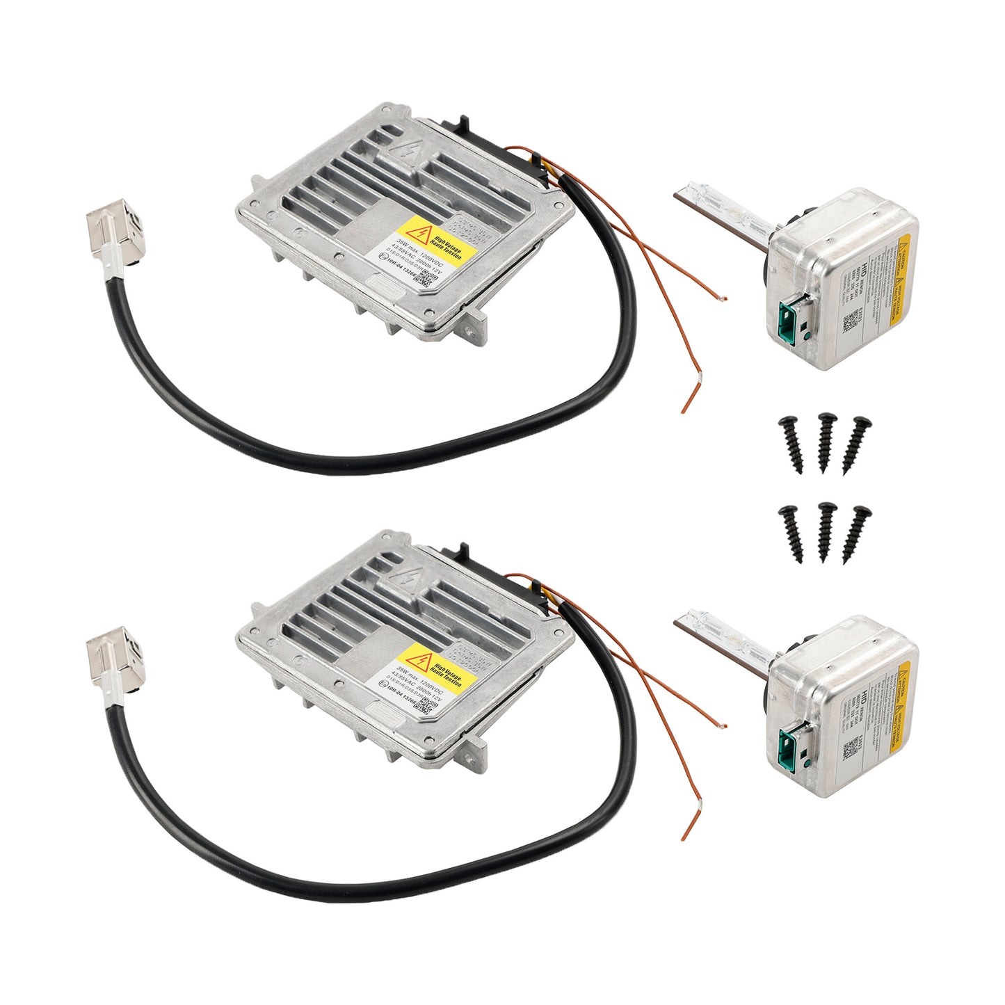 2x Scheinwerfer-Vorschaltgerät und D3S-Glühlampenkabel-Steuergerät für Grand Cherokee 2014–2020