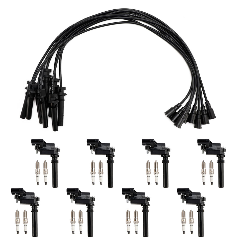 Dodge Ram 1500 2500 3500 5,7L V8 UF378 Zündspule + Zündkerze + Kabelsatz