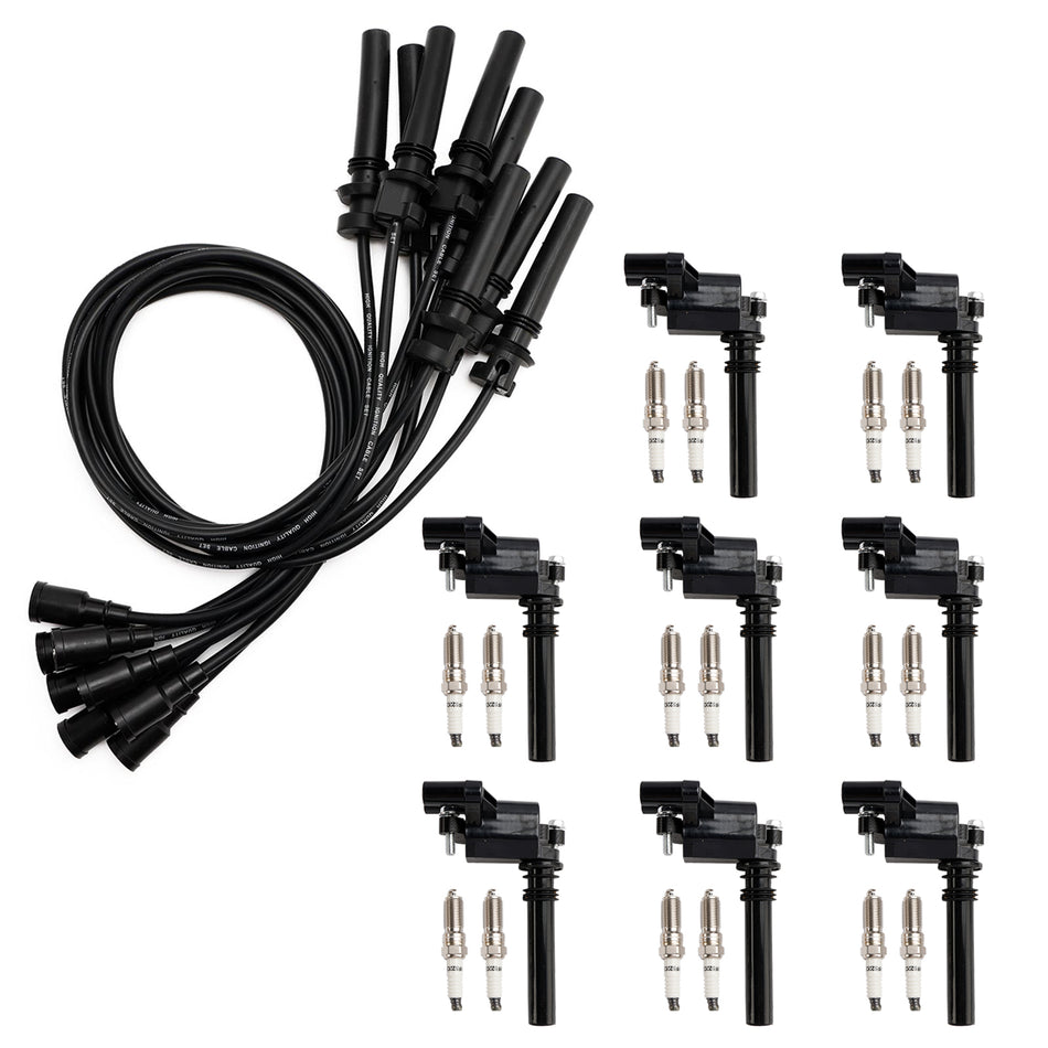 Dodge Ram 1500 2500 3500 5,7L V8 UF378 Zündspule + Zündkerze + Kabelsatz