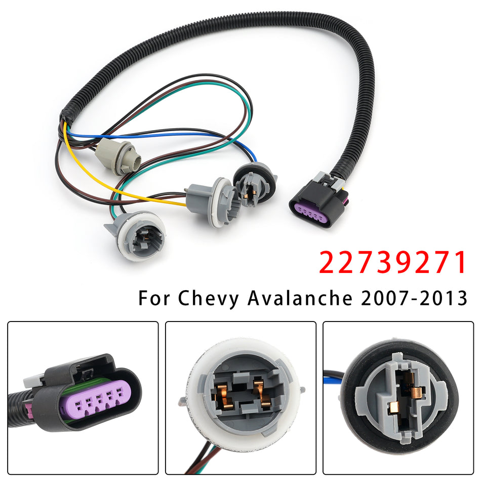 Rücklicht-Kabelbaum links oder rechts 22739271 für Chevy Avalanche 2007-2013