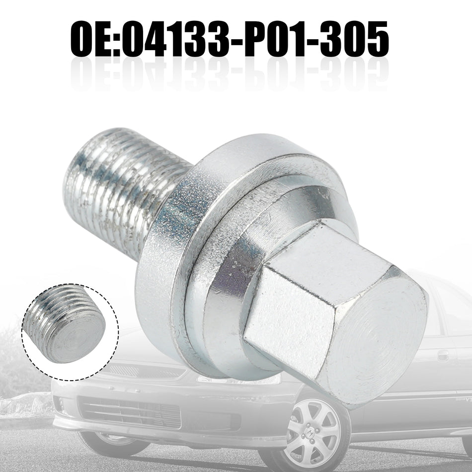 1988-2000 Honda Civic (ausgenommen Si-Modell) 04133-P01-305 Schraube für Kurbelriemenscheibe D16Z6 D16 D15 D16Y8 D-Serie