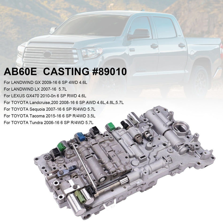 Lexus GX470 2010-2016 6 SP RWD 4.6L AB60E 8870 Getriebeventilk?rper mit Magnetspulen TB-681S