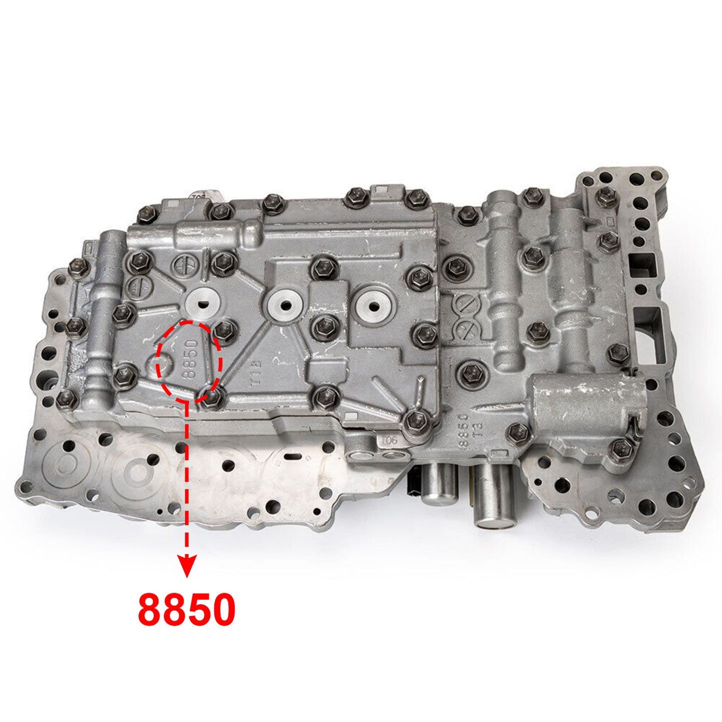 2002–2014 Toyota Hilux Surf sw4 Vigo 5 SP R/AWD 3.0L 4.0L 4.7L A750E/F Getriebeventilk?rper mit Magnetspulen TB-50LS #89010