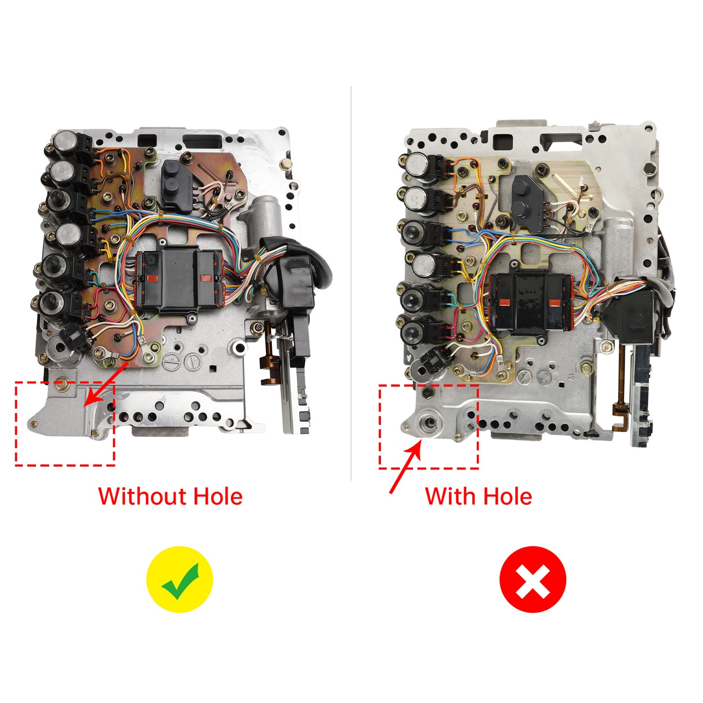 2005–2019 Nissan Frontier RE5R05A Ventilkörper-Magnetventil mit TCM