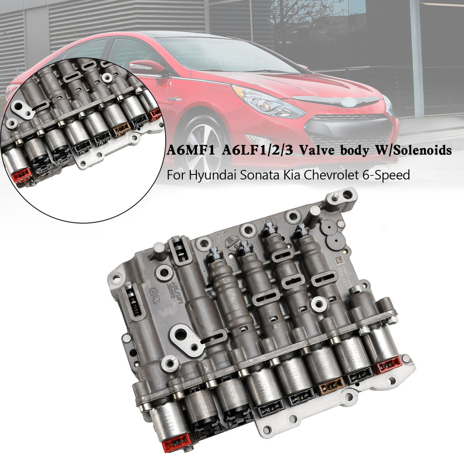 A6MF1 A6LF1/2/3 Ventilk?rper mit Magnetventilen für Hyundai Sonata Kia Chevrolet 6-Gang