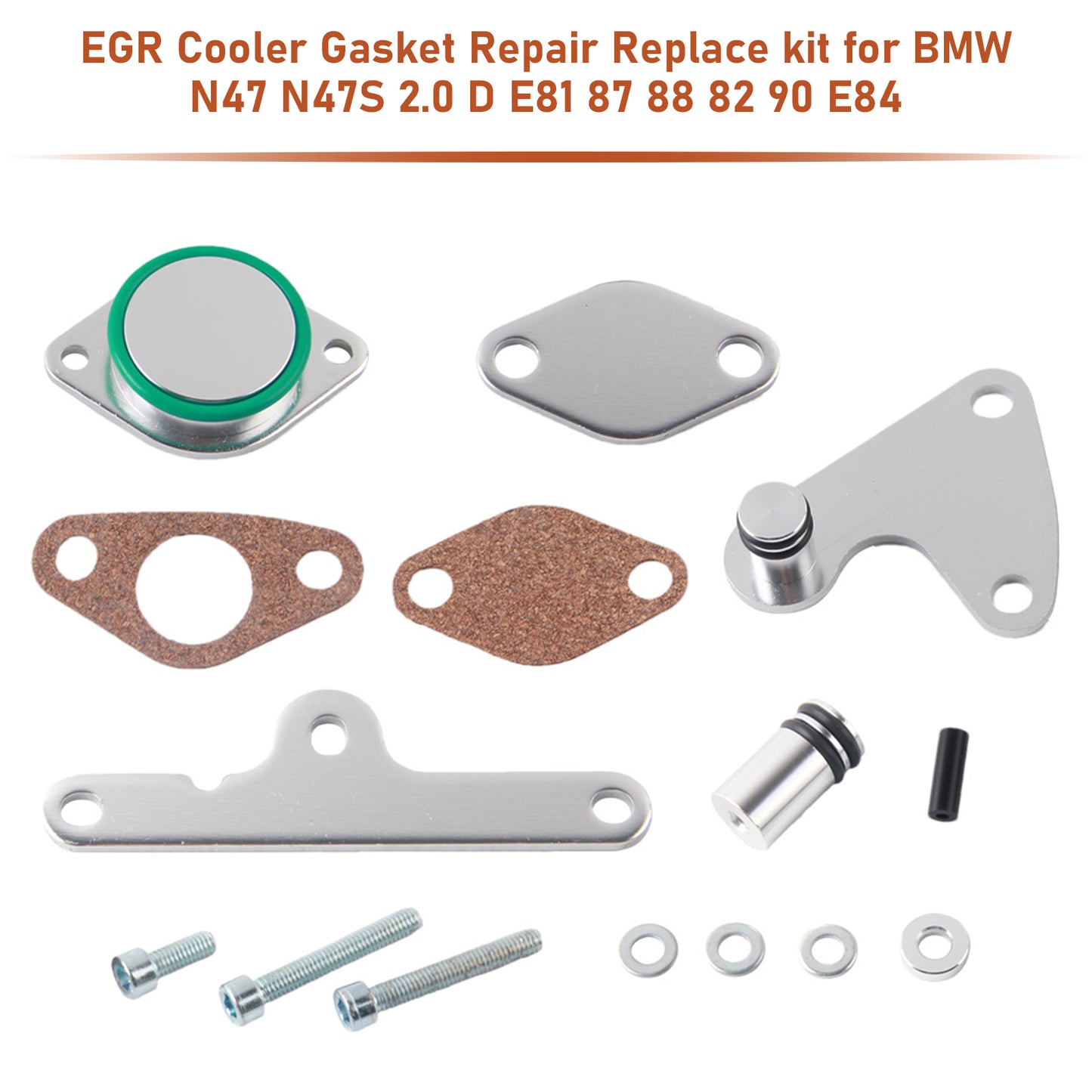 Reparatursatz für EGR-Kühlerdichtung, Austauschsatz für BMW N47 N47S 2.0 D E81 87 88 82 90 E84