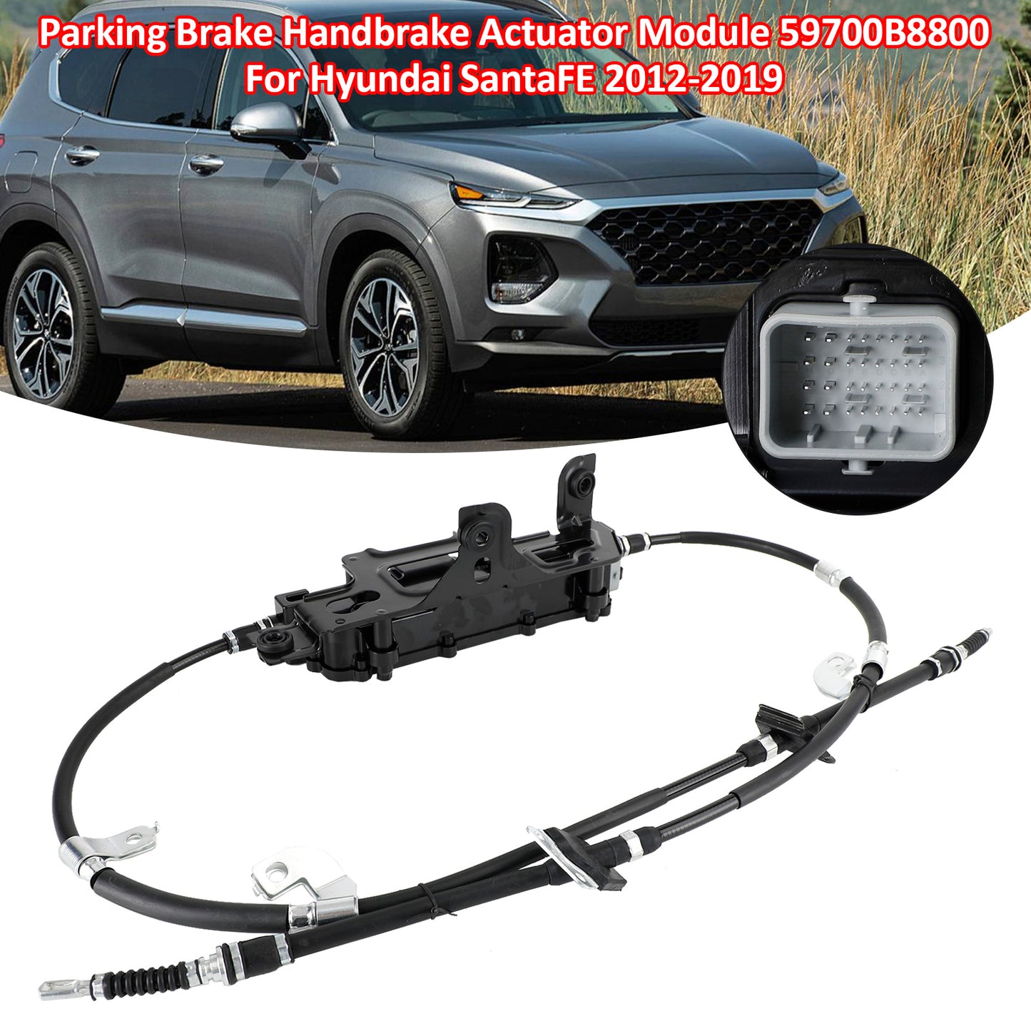 12-19 Hyundai Santafe Parken Bremse Handbremse Aktuatormodul 59700B8800