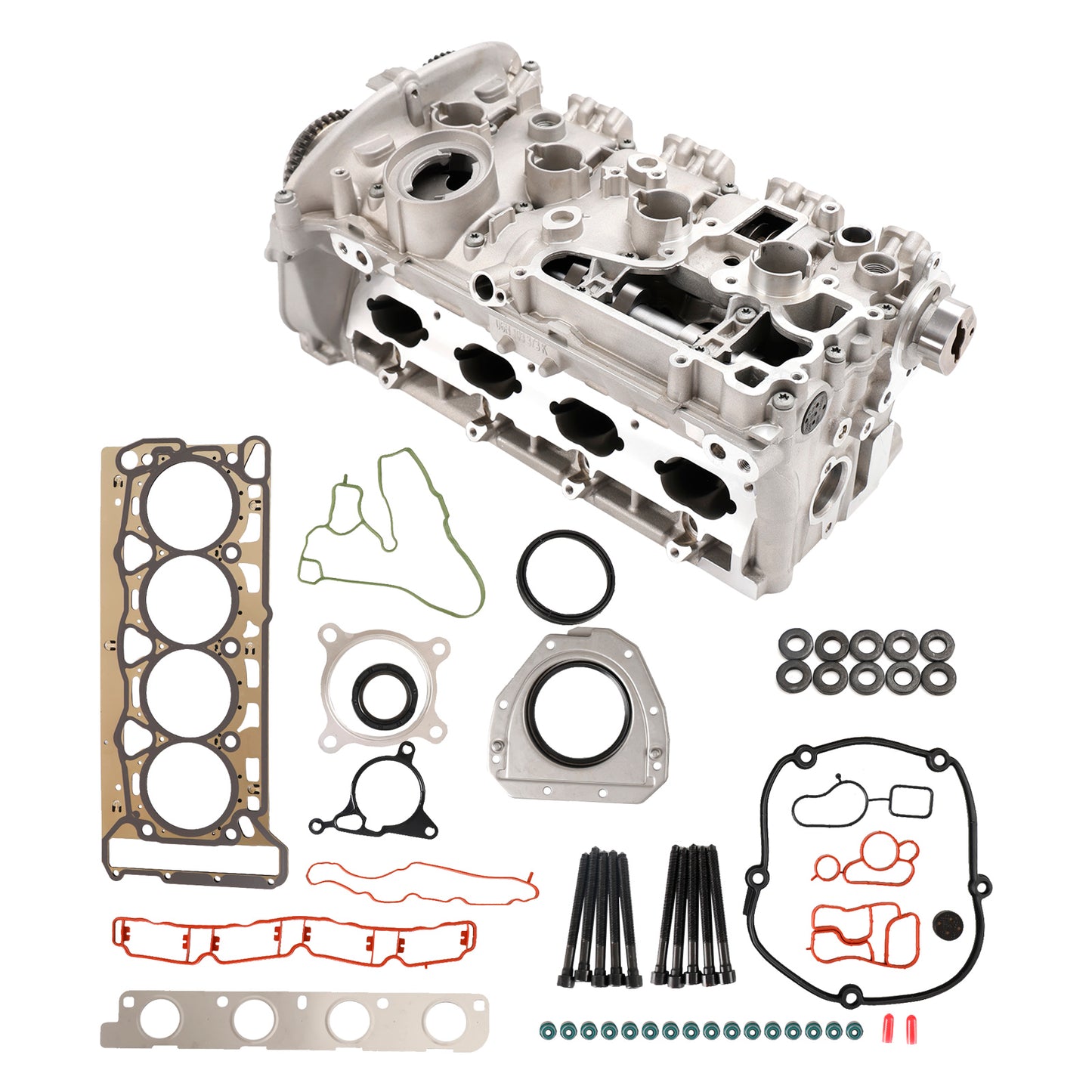 Komplette Motor-Zylinderkopf-Baugruppe, Kurbelwelle + Dichtungssatz für Audi A4 Q5