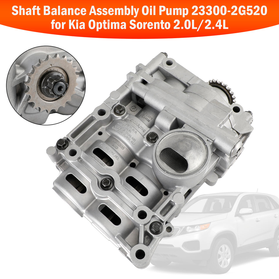 2010-2014 Kia Optima Sorento 2.0L/2.4L Wellenausgleichsbaugruppe Ölpumpe 23300-2G520