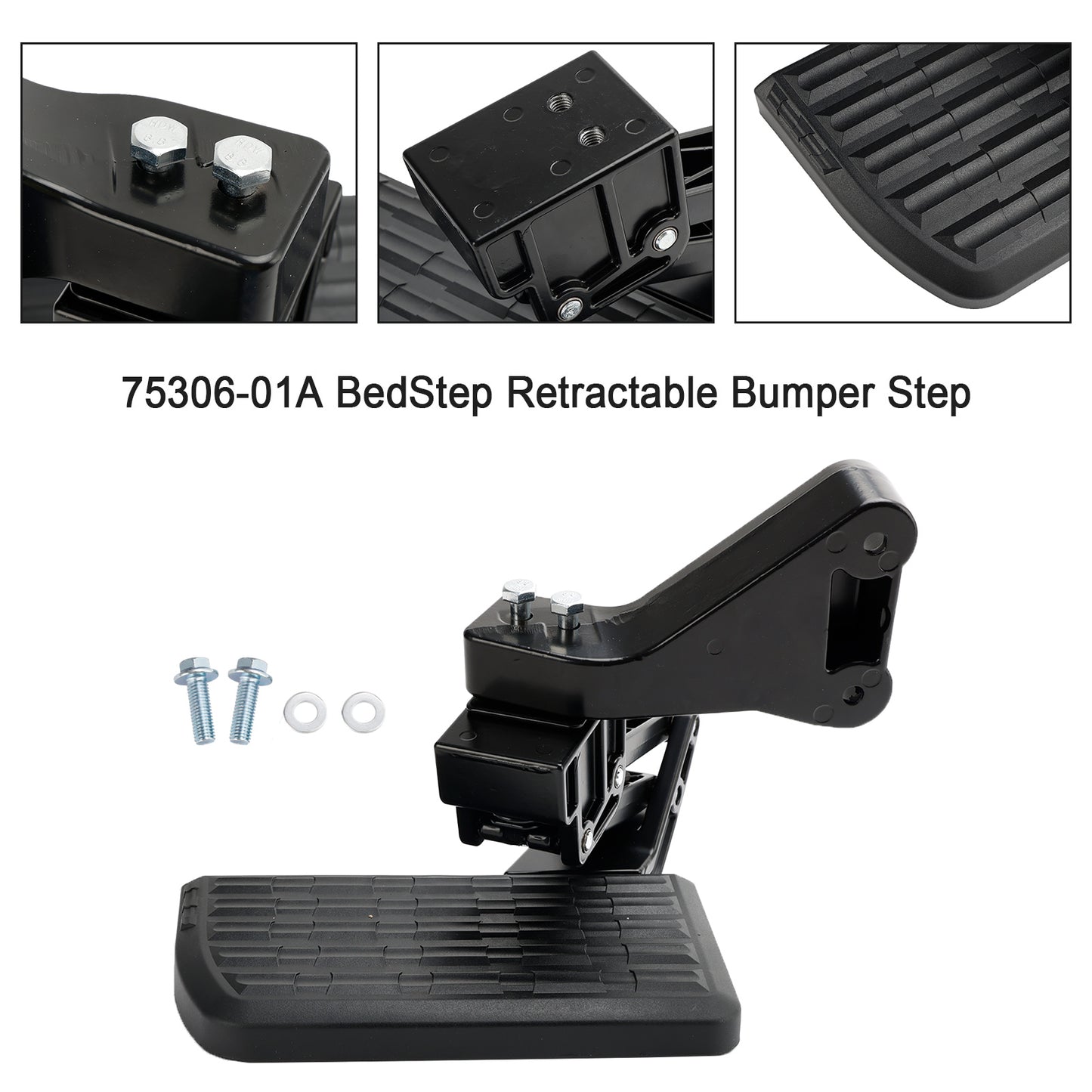 75306-01A Bedstep Retractable Stoßstangenschritt für Dodge Ram 2500/3500 2013-2018