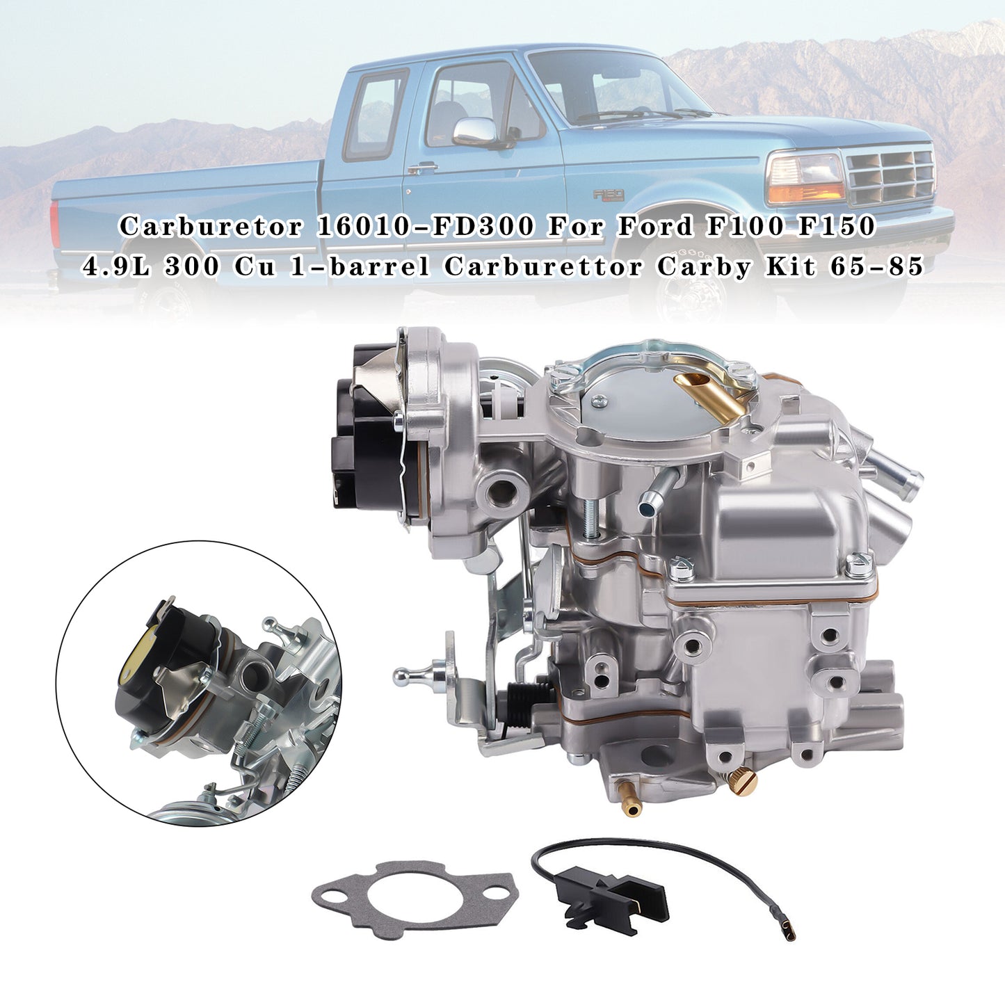 1965–1985 Ford F100 F150 F250 F350 Vergaser 16010-FD300