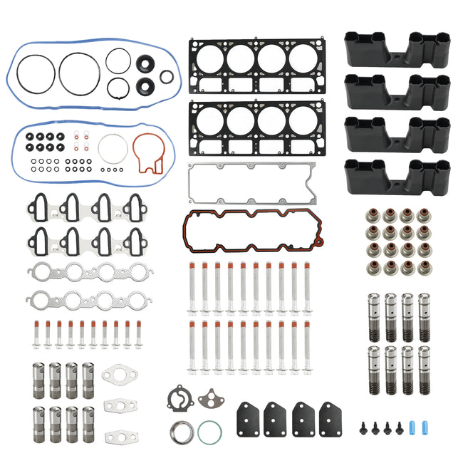 2005-2007 Buick Rainier 5.3L 5328CC 325CID V8 OHV 16 Valve AFM Kit de remplacement de poussoir Ensemble de joint de culasse Cap Vis Lifter Guides Fedex Express Generic