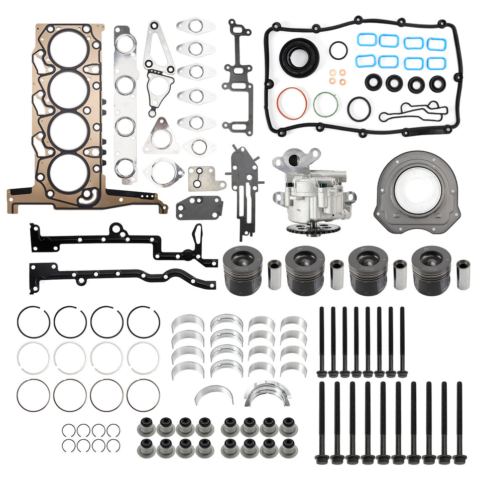 Motorüberholungssatz für Ford Transit Ranger 2.2 TDCi RWD Duratorq BK3Q-6051-C1C 9677428680