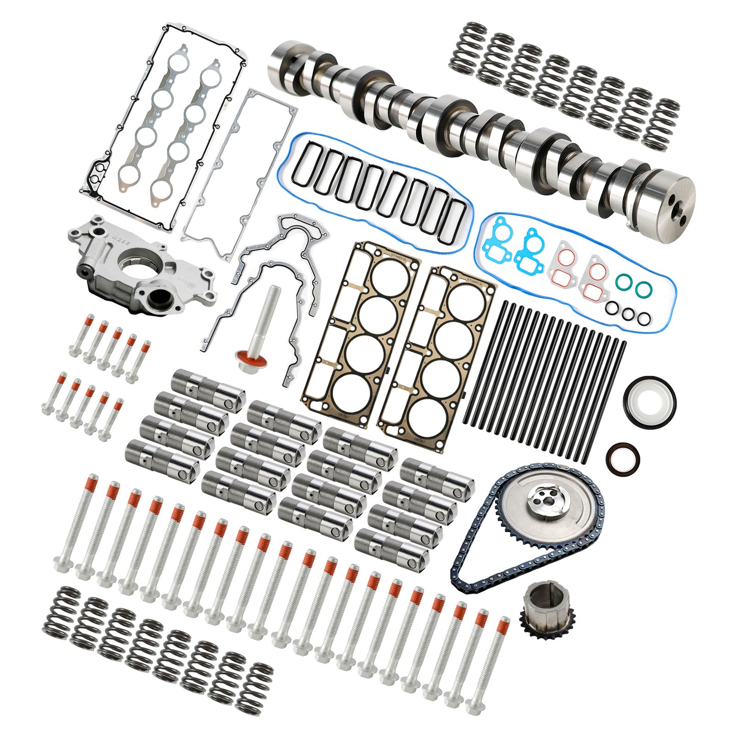 2006–2013 7,0 l LS7 V-8 Sloppy Mechanics Stage 2 Nockenwellenstößel-Kit