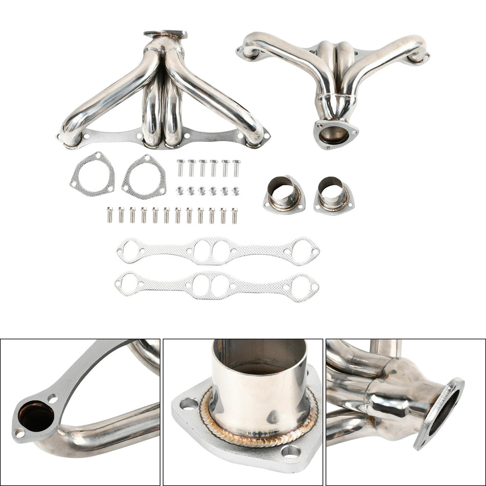 Auspuffkrümmer passend für Chevy Small Block SBC 1-5/8""