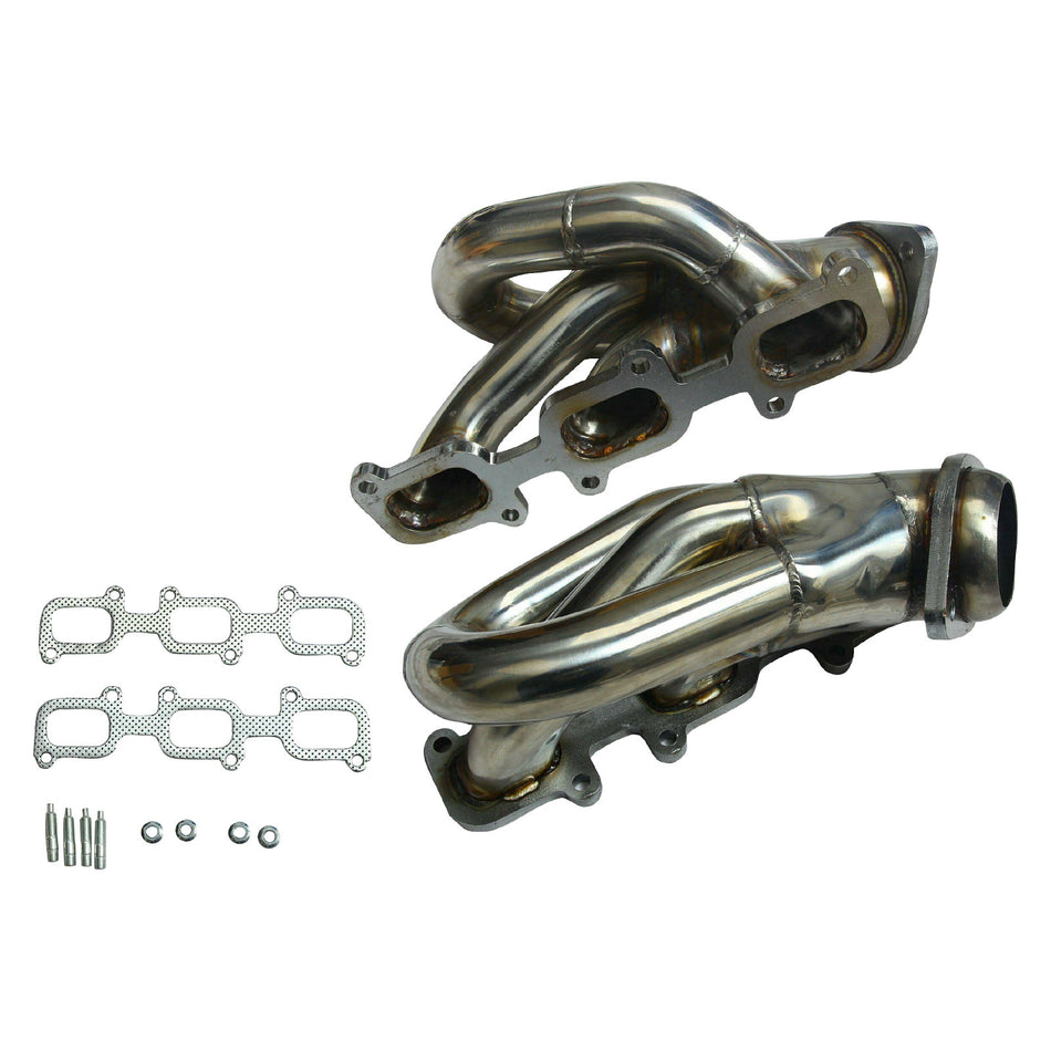 Edelstahl-Abgaskrümmer-Header Fit Ford Mustang 3.7L V6 2011-2015