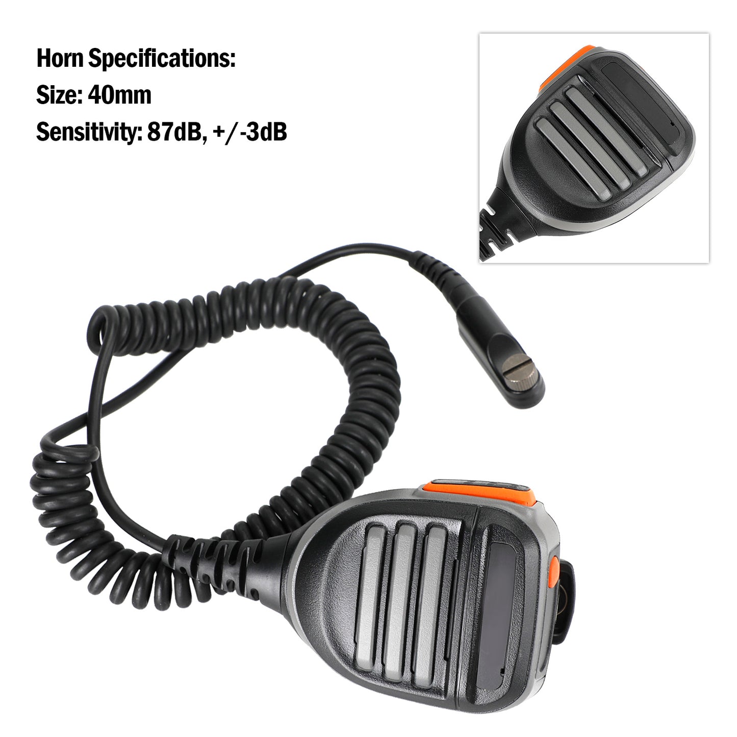 X1E-SM10 Mikrofonlautsprecher für Hytera PD660 PD662 PD665 PD680 PD682 PD685 X1P