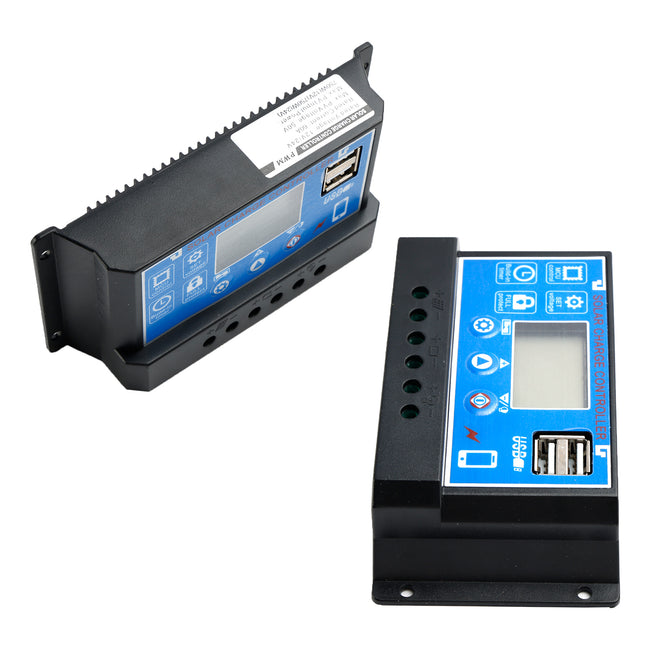 10A-60A PWM Laderegler Controller Panel Batterieregler 12V 24V 36V 48V 60V Autofokus Track