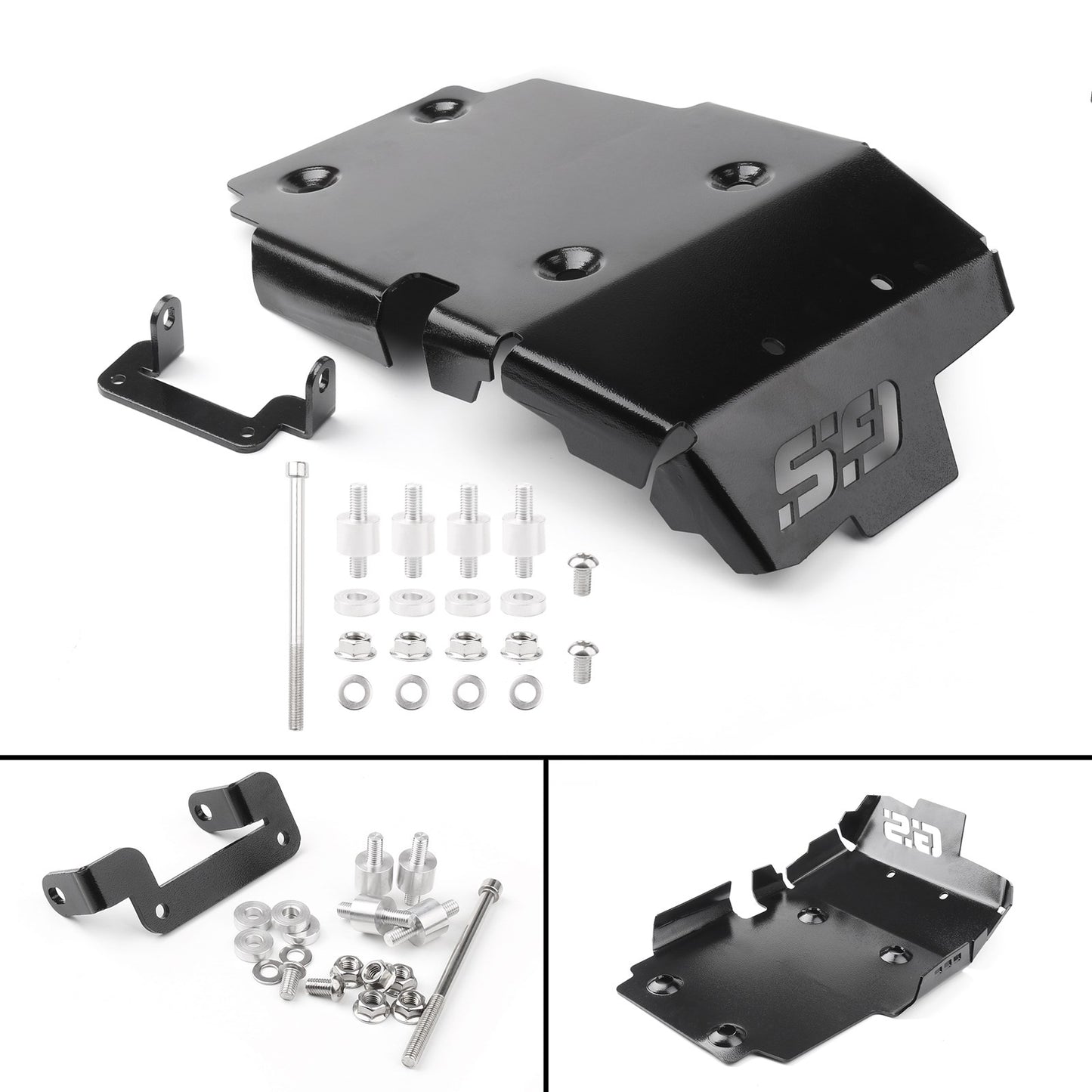 Engine Protector Bash Guard Skid Plate Set For BMW F650 F700 F800 GS 2008-2017
