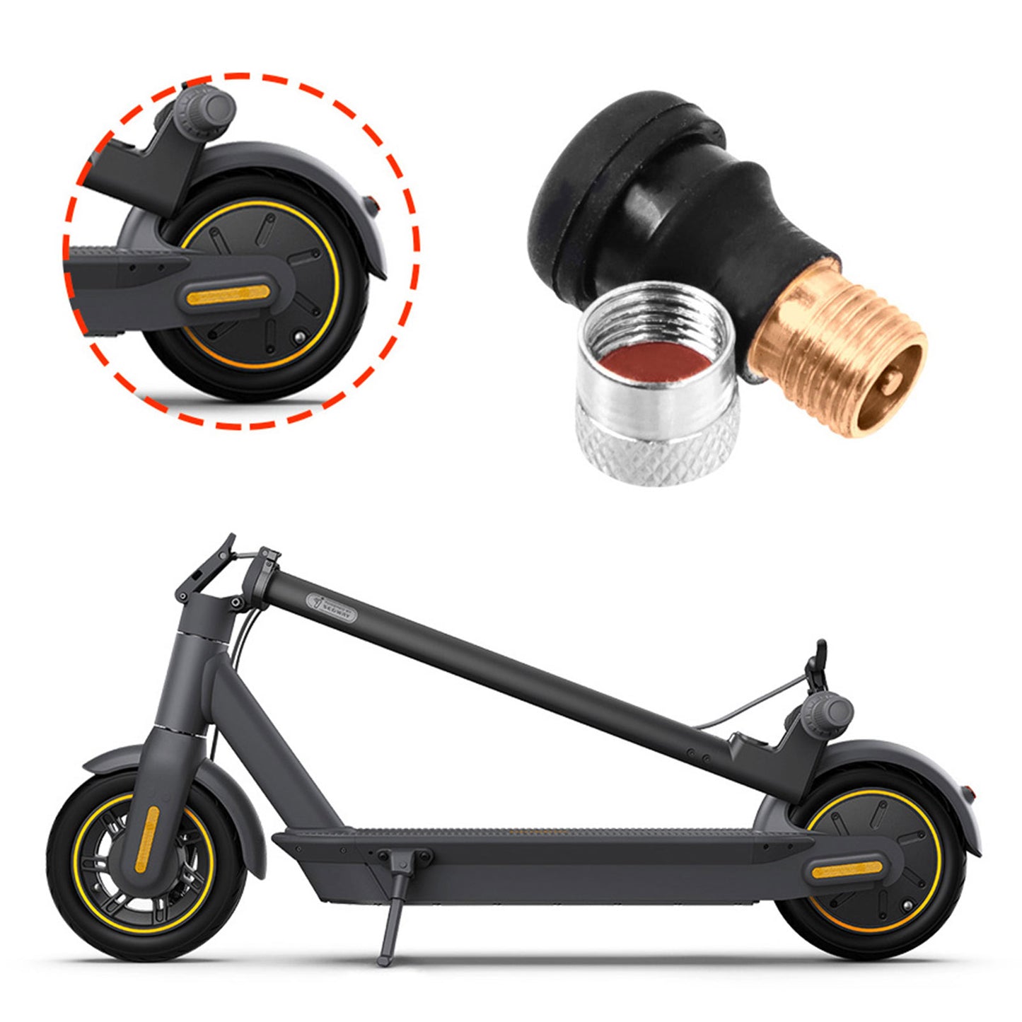 Pneu de scooter électrique Ninebot Max G30 60/70-6.5