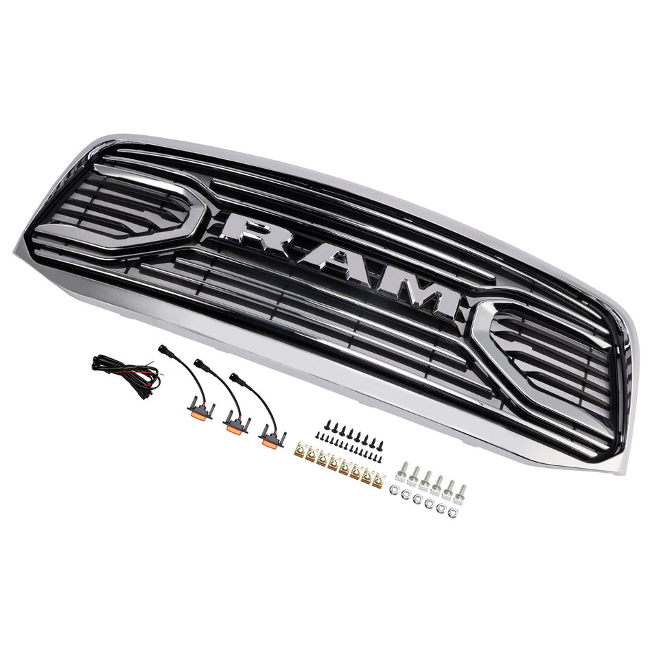 2006-2008 Dodge RAM 1500 Chrom-Frontstoßstangengrill