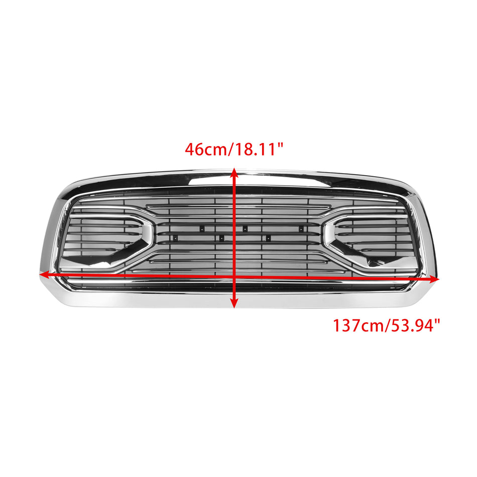 2013–2018 Dodge Ram 1500 Big Horn Stil Frontstoßstange Grill Kühlergrill Chrome