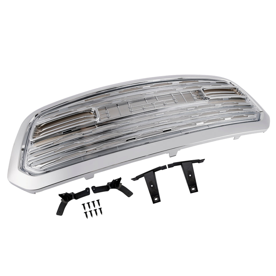 Frontstoßstangengrill im Stil des Dodge Ram 1500 LTD (2013–2018), verchromt