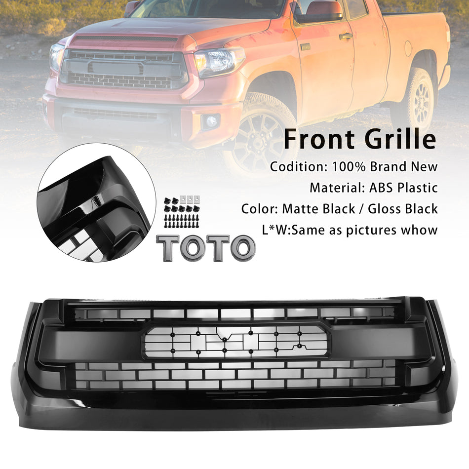 2014–2018 Toyota Tundra TRD PRO Schwarzer Waben-Frontgrill