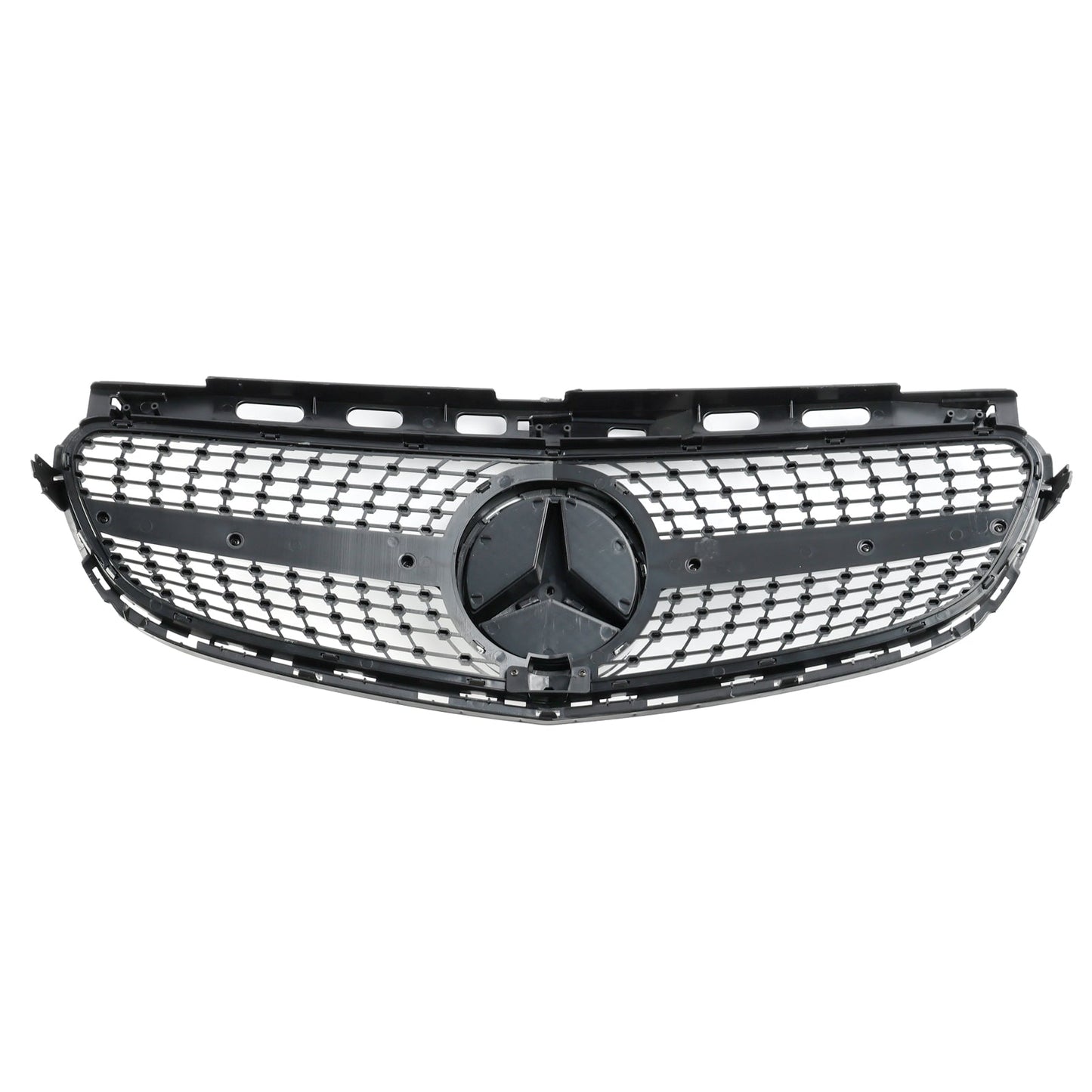 Diamant-Frontgrill für die Stoßstange, passend für Mercedes E-Klasse W212 2013–2016 Facelift