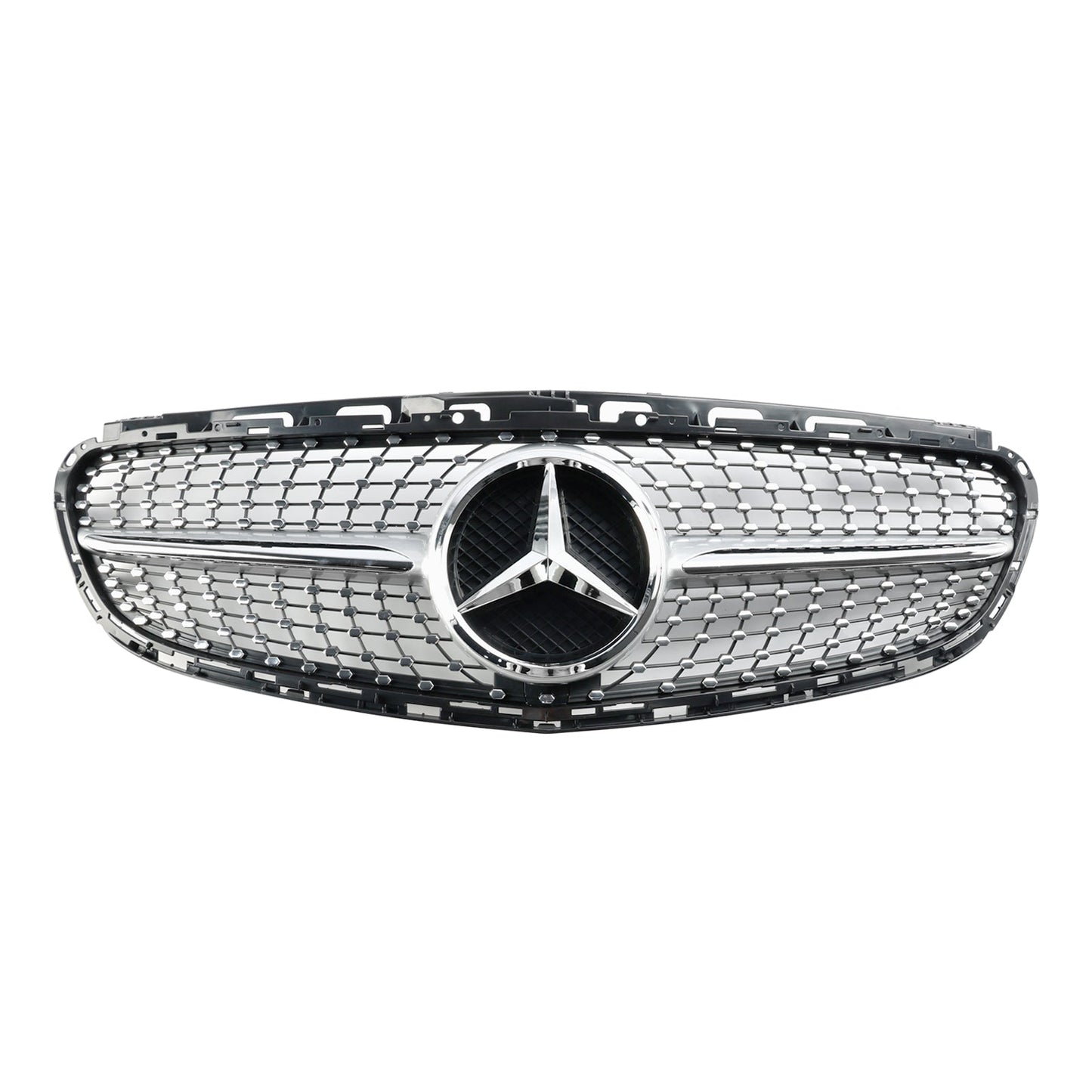 Diamant-Frontgrill für die Stoßstange, passend für Mercedes E-Klasse W212 2013–2016 Facelift