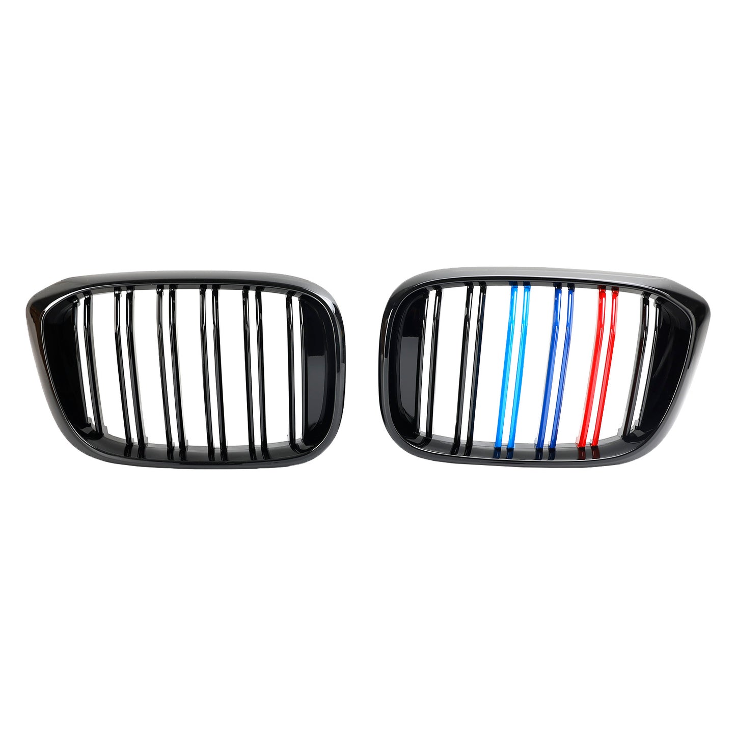 2 pièces M-Color calandre calandre 51138469959 Fit BMW G01 X3 G02 X4 GLOTS noir générique